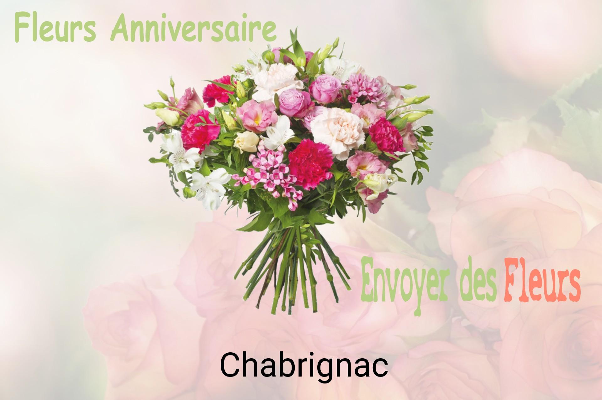 Bouquet de fleurs d’anniversaire livré à Chabrignac